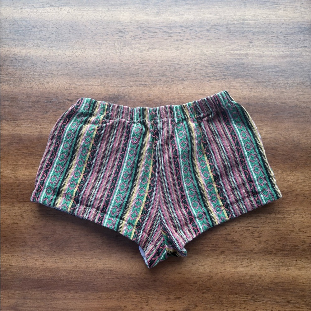 Striped Multicolor Women's Shorts